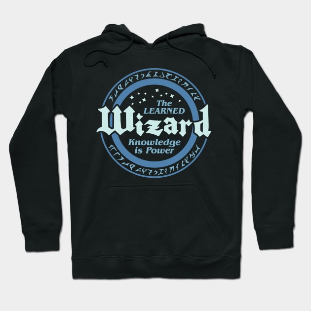 Dungeons and Dragons Wizard Class Hoodie by Natural 20 Shirts